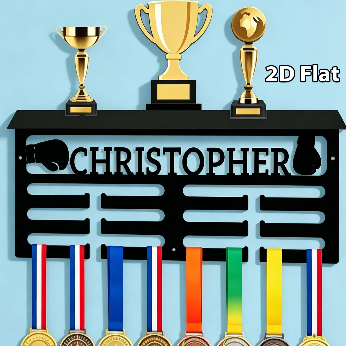 Halloween Party Supplies - Soporte de metal para medallas de