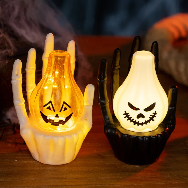 Lámpara de noche con forma de  - Halloween Pumpkin Decor Led reseña y precio