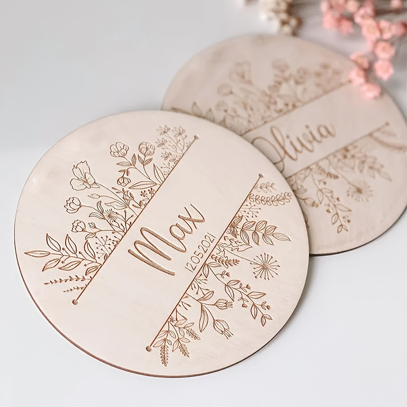 Placa con Nombre Grabado Flora - Halloween Party Supplies reseña y precio