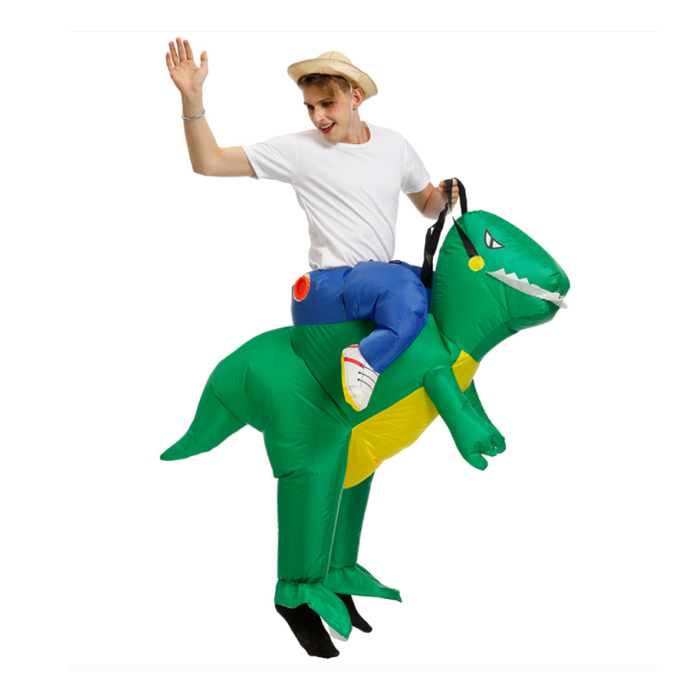 Disfraz inflable de dinosaurio - Halloween Costume Adult reseña y precio