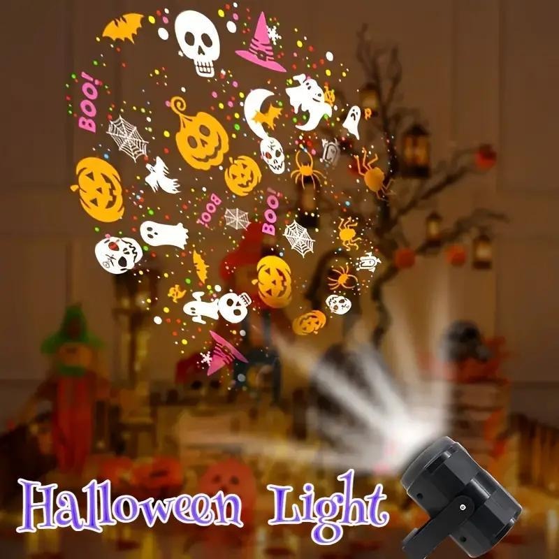 Proyector LED de Halloween par - Halloween Pumpkin Decor Led reseña y precio