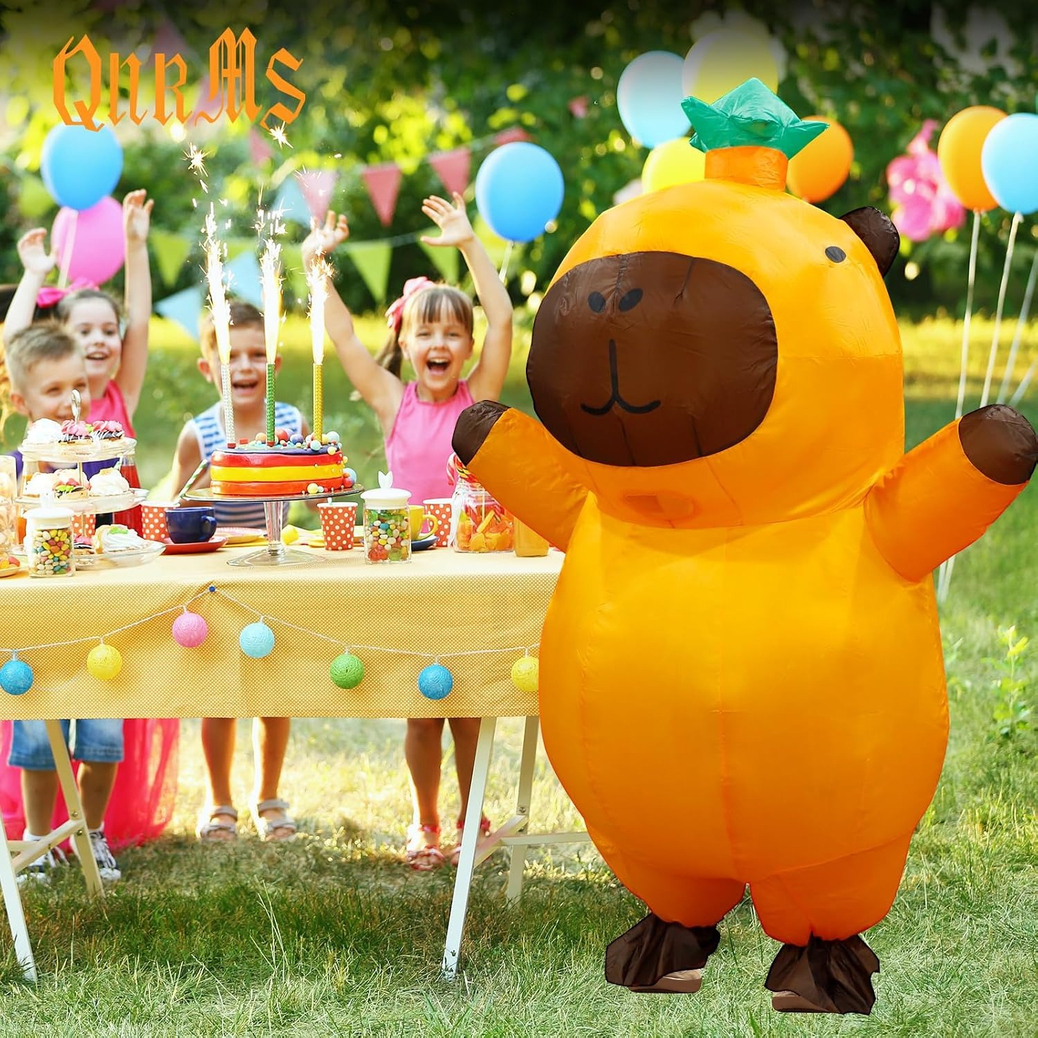 Disfraz Inflable de Capibara p - Halloween Costume Adult reseña y precio