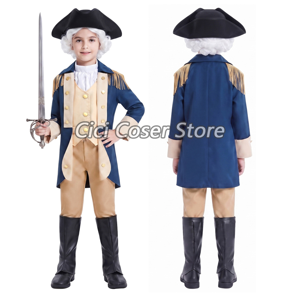 Disfraz de George Washington p - Halloween Costume Kids reseña y precio