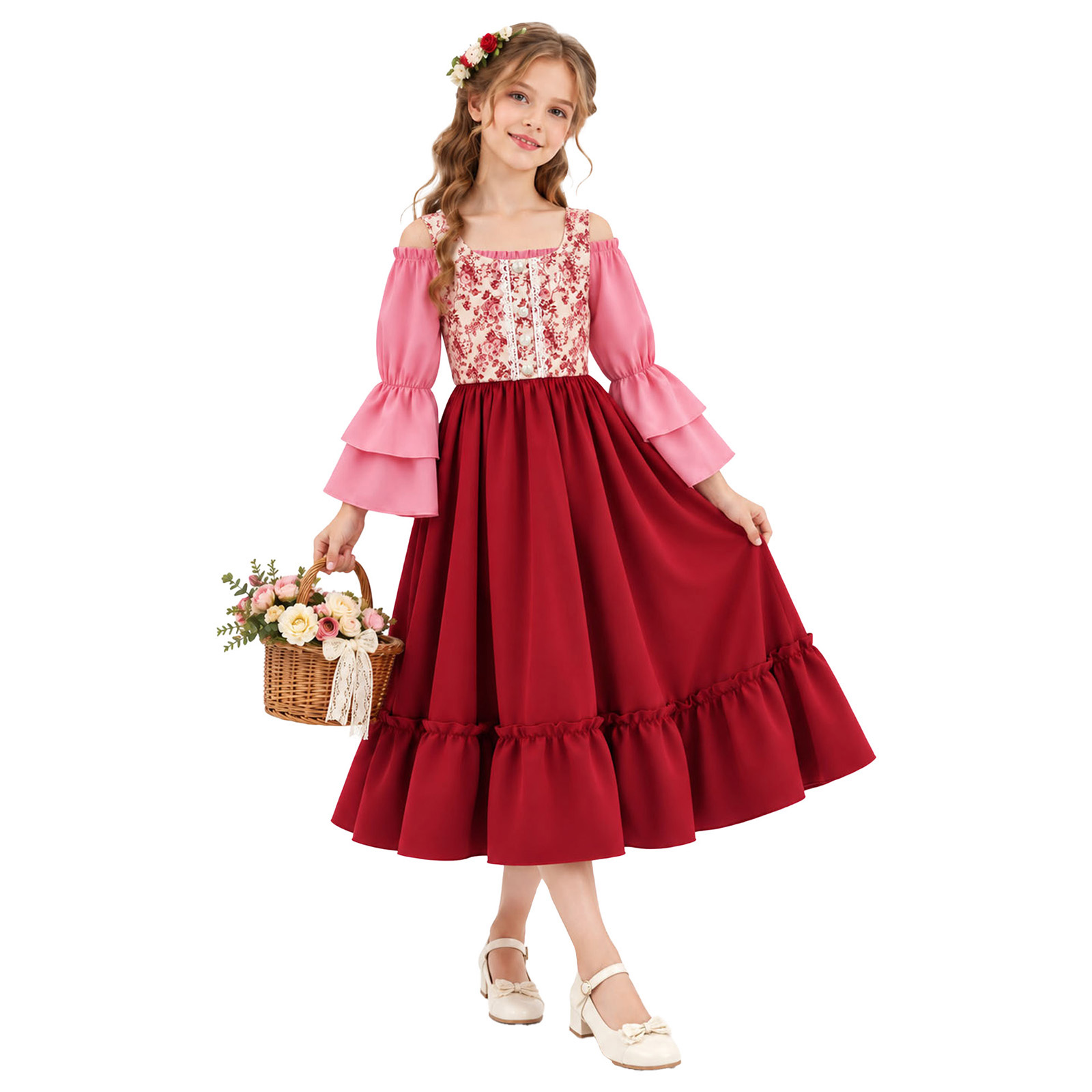 Disfraz de Renacimiento Mediev - Halloween Costume Kids reseña y precio