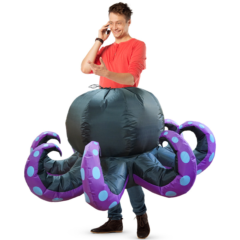 Disfraz Inflable de Pulpo Mons - Halloween Costume Adult reseña y precio
