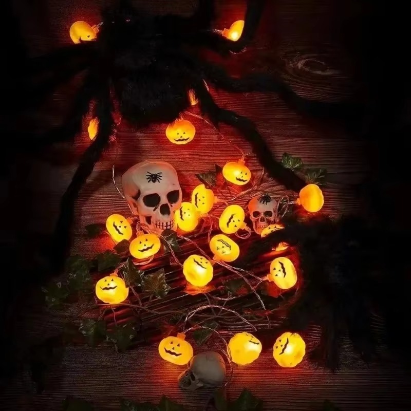 Guirnalda de luces LED con for - Halloween Pumpkin Decor Led reseña y precio