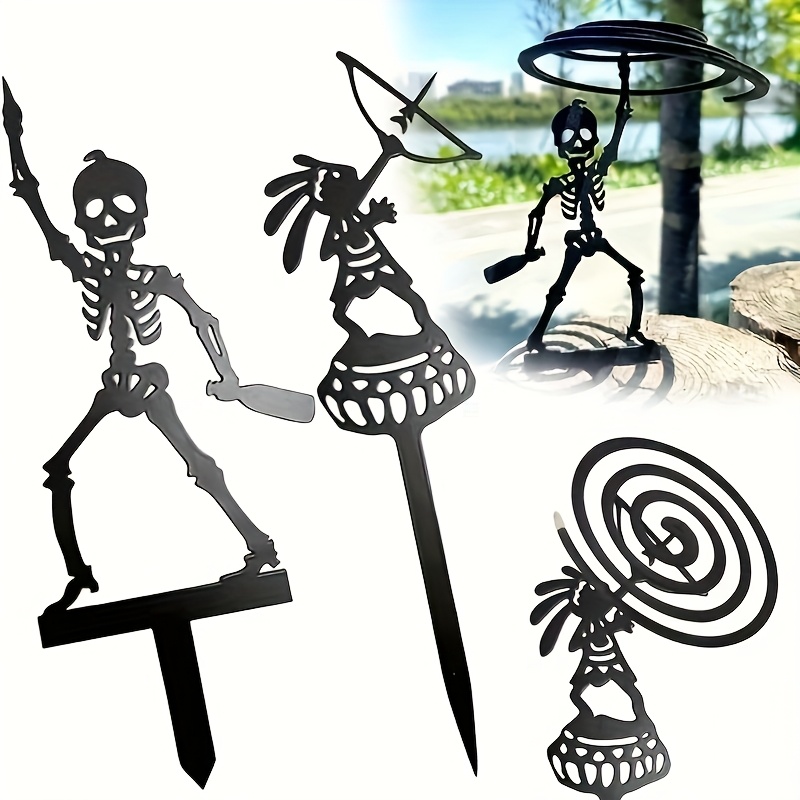 Soporte de Arquería Portátil d - Halloween Skeleton Decoration reseña y precio